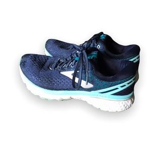 Brooks Ghost 11 Women’s Sz. 6.5 in Navy Blue/Light Blue/Grey